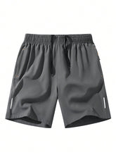 Men’s Breathable Sports Shorts Lightweight Athletic for Training in dark gray, designed for comfort and performance during workouts.