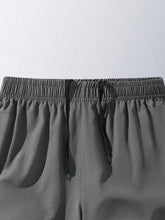 Men’s Breathable Sports Shorts Lightweight Athletic for Training close-up of waistband and drawstring